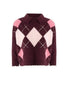 Polo Donna Pinko - Cork Polo Argyle - Bordeaux