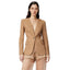 Giacche Donna Pinko - Gallina Giacca Lino Stretch - Marrone