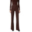 Pantaloni Donna Elisabetta Franchi - Pantalone - Marrone