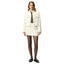 Gonne casual Donna Pinko - Flan Gonna Tweed Fantasia - Bianco