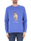 Felpe senza cappuccio Uomo Ralph Lauren - Knit-Sweatshirth - Blu elettrico