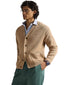 Cardigan Uomo Ralph Lauren - Relaxed Fit Cotton Cardigan - Beige