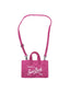 Borse a tracolla Donna Mc2 Saint Barth - Phone Bag Velvet 77 Emb - Fucsia