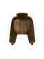 Giubbotti Donna Pinko - Primitivo Bomber Raso Tecnico - Marrone