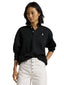 Polo Donna Ralph Lauren - Polo Po Flc Long Sleeve Sweatshirt - Nero