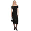 Vestiti casual Donna Michael Kors - Ht Gem Fold Over Midi Drs - Nero