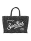 Borse a mano Donna Mc2 Saint Barth - Vanity Mini Velvet Pailettes 00 Emb - Nero