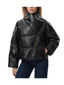 Giacche Donna Michael Kors - Fx Leather Moto Down Jkt - Nero