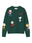 Maglioni Donna Mc2 Saint Barth - Tessa Crewneck Sweater - Verde militare