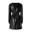 Vestiti casual Donna Pinko - Sfumato Abito Similpelle Soft - Nero