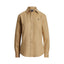 Camicie Donna Ralph Lauren - Classic-Long Sleeve-Button Front Shirt - Cammello
