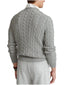 Maglie Uomo Ralph Lauren - Ls Driver Cn Long Sleeve Pullover - Grigio