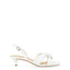 Scarpe con tacco Donna Michael Kors - Alessia Kitten Sandal - Bianco