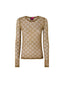 Maglie Donna Pinko - Rover Maglia Pizzo Stretch - Verde militare