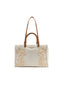 Borse a mano Donna Ermanno Scervino - Small Tote Barbara Shiny Cream - Bianco