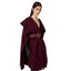 Cappotti Donna Elisabetta Franchi - Cappotto Con Cintura - Bordeaux