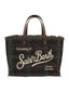 Borse a mano Donna Mc2 Saint Barth - Colette Wool Hand Bag With Strap - Marrone