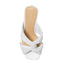 Scarpe con tacco Donna Michael Kors - Alessia Mule Sandal - Bianco