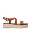 Sandali Donna Michael Kors - Lynn Espadrille Sandal - Marrone