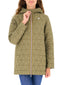 Giubbini Donna K-Way - Sophie Diamond Quilted Warm - Verde militare