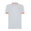 Polo Uomo Sun68 - Polo Small Stripe Fulo S/S - Bianco