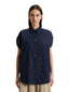 Bluse Donna Woolrich - Cotton Poplin Blouse Melton Blue - Blu