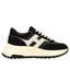 Sneaker Donna Hogan - H669 Allacciato H - Nero