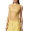 Canotte e top Donna Pinko - Gonzano Top Fantasy - Giallo
