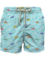 Pantaloncini e calzoncini Uomo Mc2 Saint Barth - Lighting Micro Stretch Joy Fish 56 - Multicolore