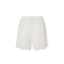 Pantaloncini Donna Pinko - Serenata Rap Shorts - Bianco