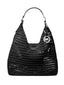 Borse a spalla Donna Michael Kors - Lg Hobo Shldr - Nero