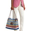 Borse a spalla Donna Etro - Shopping Libra M Trimming - Multicolore