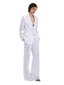 Pantaloni Donna Ermanno Scervino - Pantalone - Bianco-Antropos Boutique