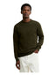 Maglioni Uomo Barbour International - Essential L/Wool Crew Neck - Verde