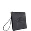 Borse a mano Uomo Etro - Pouch Leather Logo Embossed - Nero