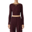 Maglie Donna Elisabetta Franchi - Maglia Tricot - Bordeaux