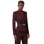 Giacca Donna Elisabetta Franchi - Giacca Con Cintura - Bordeaux