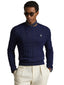 Maglie Uomo Ralph Lauren - Ls Driver Cn Long Sleeve Pullover - Azzurro