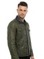 Giacche Uomo The Jack And Jackie Leathers - Strike - Verde