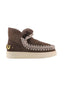Stivali Donna Mou - New Eskimo Sneaker Suede Lettr - Marrone