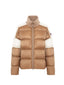 Giubbini Donna Colmar - Quilted Jacket With Contrasting Appliques - Cammello