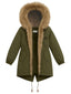 Giacche Donna Mc2 Saint Barth - Brenna Wax Parka Jacket - Verde militare