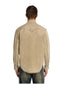 Camicie casual Uomo Dondup - Camicia Regular In Gabardina - Beige