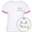 T-shirt Donna Mc2 Saint Barth - Emilie Beach Therapy01N Seastar Emb - Bianco