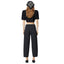 Pantaloni Donna Pinko - Estelle Egg Bull Slegato - Nero