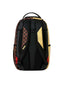 Zaini Casual Unisex Sprayground - Shark In Paris Gold Drip Backpack - Marrone