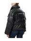 Giacche Donna Michael Kors - Fx Leather Moto Down Jkt - Nero