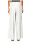 Pantaloni Donna RUE•8ISQUIT - Panta Palazzo Lino/Viscosa - Bianco