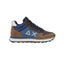 Sneaker Uomo Sun68 - Tom 2.0 Solid Mid - Blu