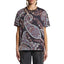T-shirt Donna Etro - Mw Cut & Sew T-Shirt Woman - Blu